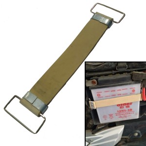 Гумен ластик за закрепване на акумулатор за отори, скутери, АТВ – 145мм